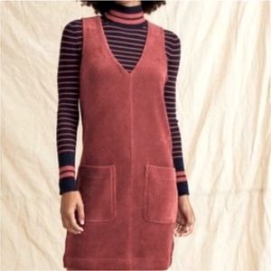 Marine Layer Millie Velour Corduroy V-
Neck Dress Size XS - NWOT